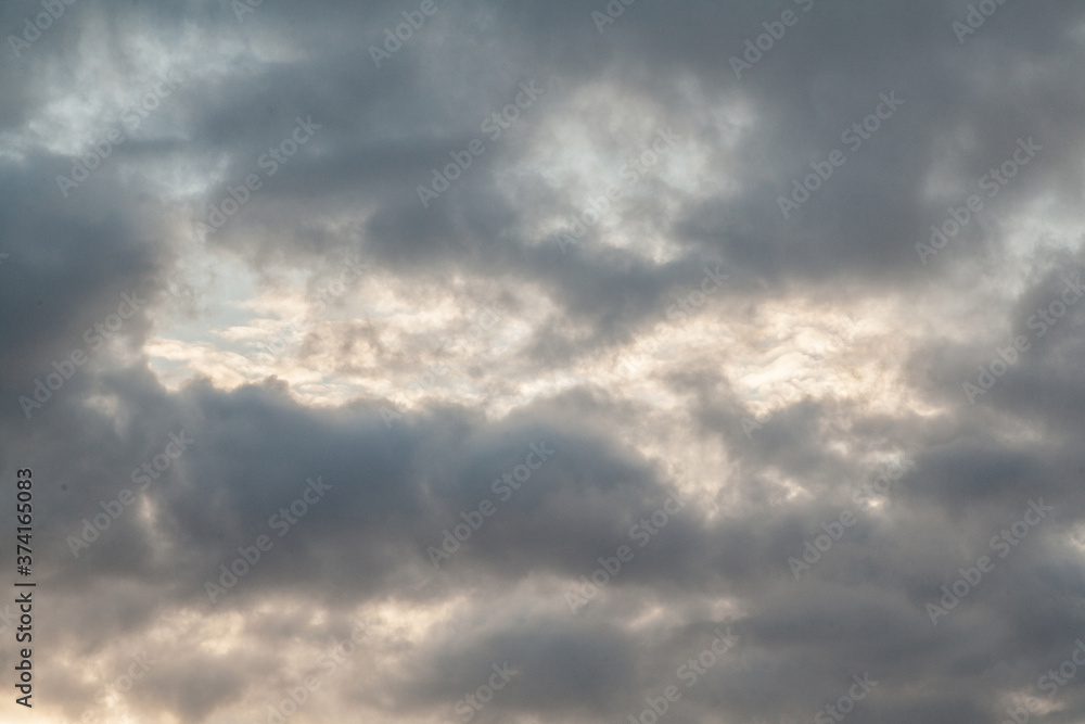 Obraz premium Cloudy sky texture background