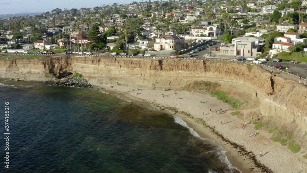 Sunset Cliffs in Beautiful San Diego California. Sunset Cliffs in Beautiful San Diego California.