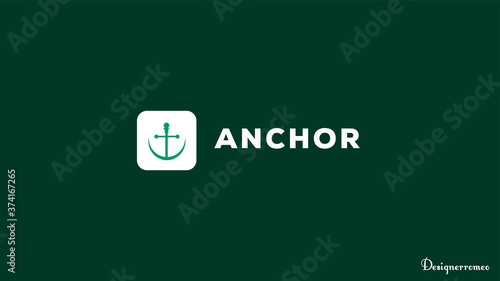 Anchor( anchor icon ) logo
