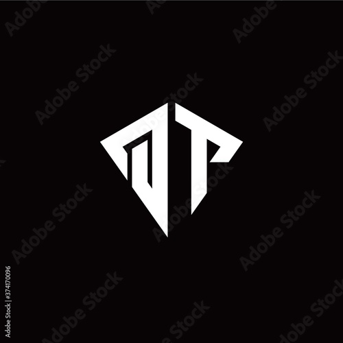 Free Download Initial Q T letter with kite modern style logo template vector - GFXLoad