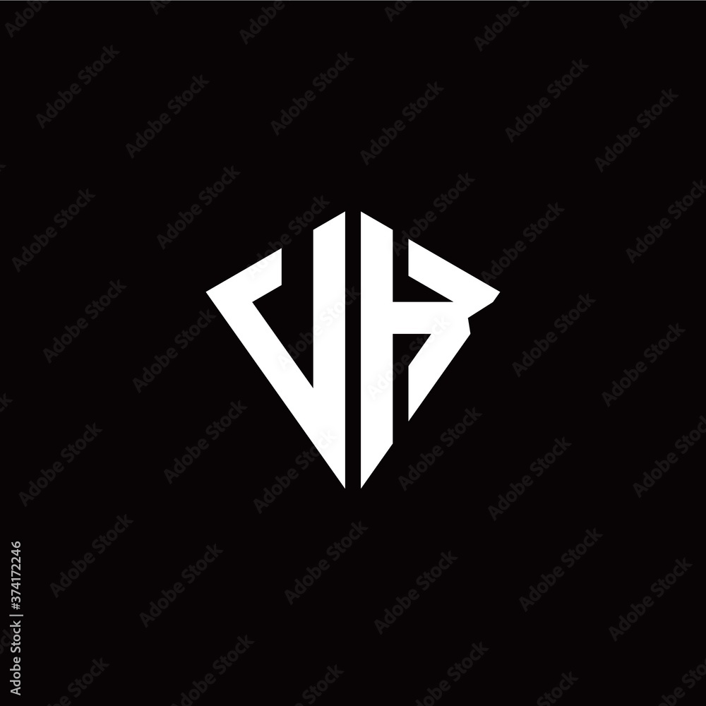 Initial V K letter with kite modern style logo template vector Initial V K letter with kite modern style logo template vector