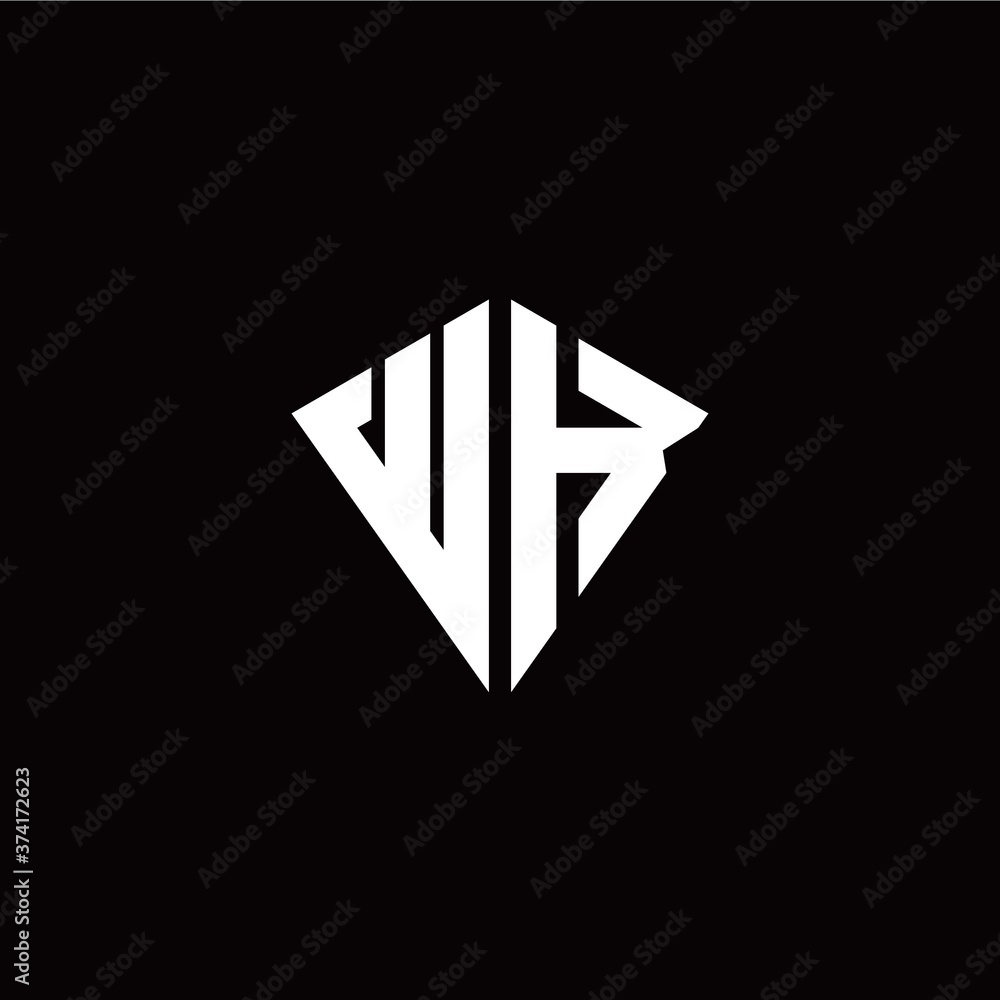 Initial W K letter with kite modern style logo template vector Initial W K letter with kite modern style logo template vector