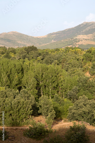 Mountain View near Montejo; Pradena del Rincon; Madrid photo