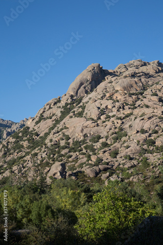 View of Pedriza National Park; Madrid