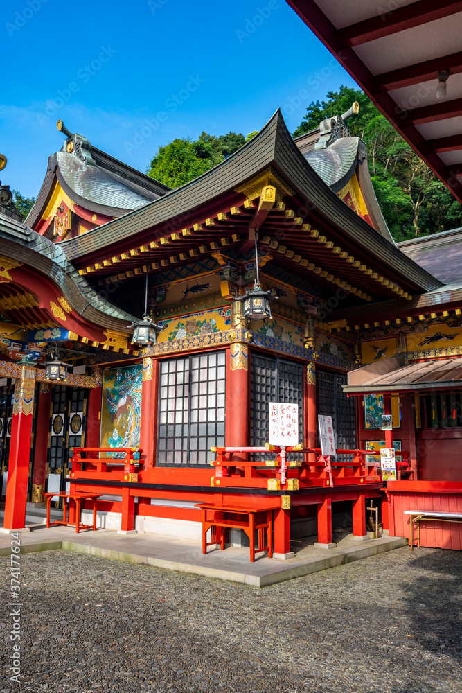 Naklejka premium 佐賀県鹿島市 祐徳稲荷神社