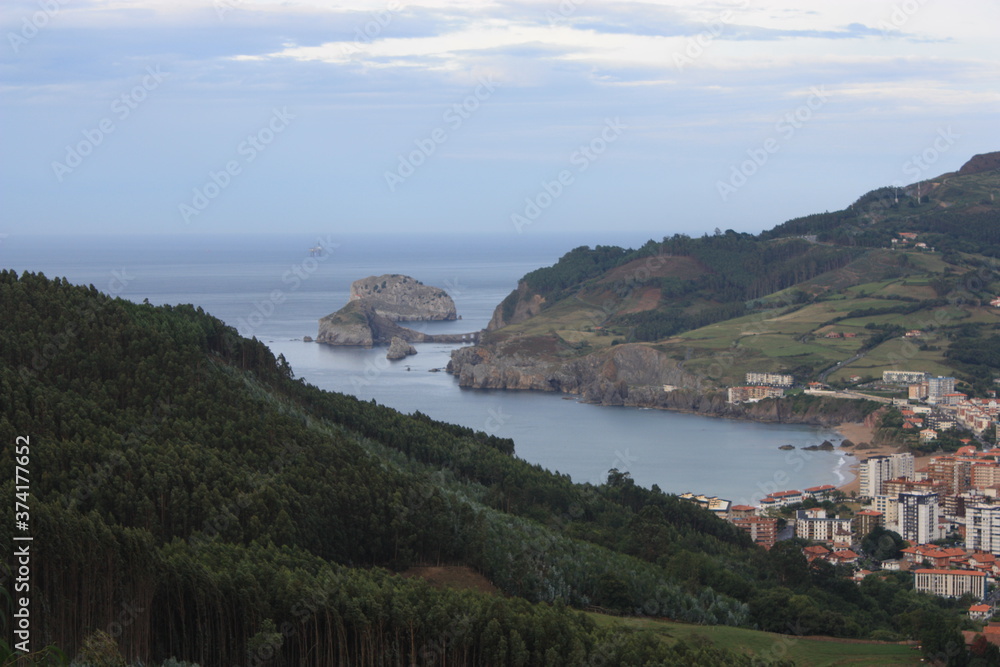 Fototapeta premium view of the bay of kotor montenegro