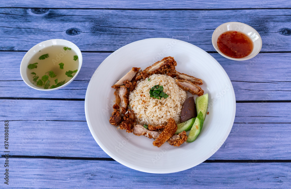 Thai Food, Khao Man Kai