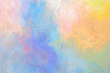 Art Abstract acrylic and watercolor painting. Pastel Color texture background.