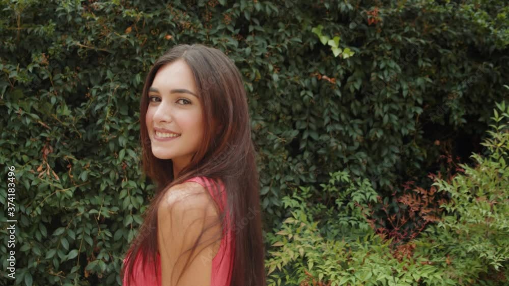 Beautiful hispanic woman portrait, latin american student in spain, happy smiling fashion model near university campus, spanish teenager, generation z lifestyle. Beautiful hispanic woman portrait, latin american student in spain, happy smiling fashion model near university campus, spanish teenager, generation z lifestyle.