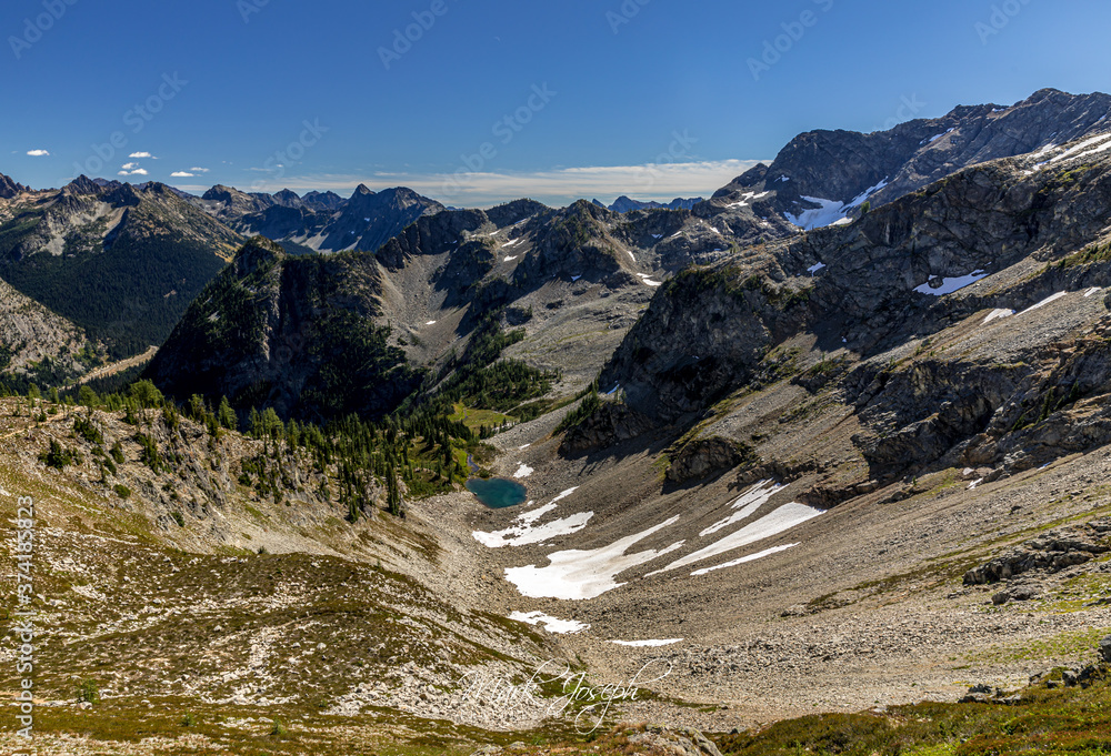 Heather Maple Pass Loop with Lake