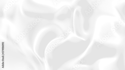Abstract white grey cloud gradation background.