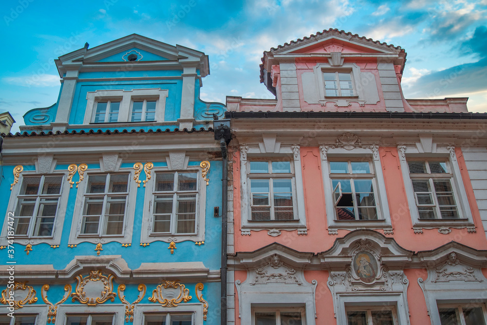 Fototapeta premium beautiful old streets of Prague.