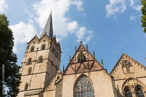 Kirche "Herforder Münster" in Herford, NRW, Deutschland