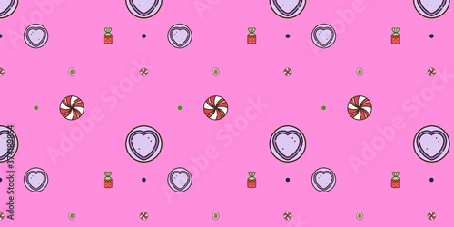 pink candy wallpaper