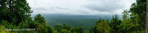 Panorama from Beaver Bend State Park in Broken Arrow, Oklahoma