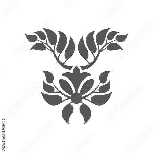 Wallpaper Mural Abstract plant tree leaf Torontodigital.ca