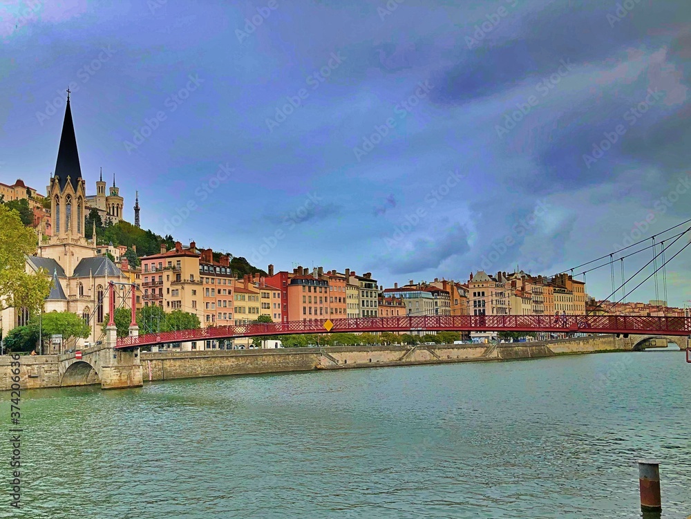 Obraz premium Lyon, Francia