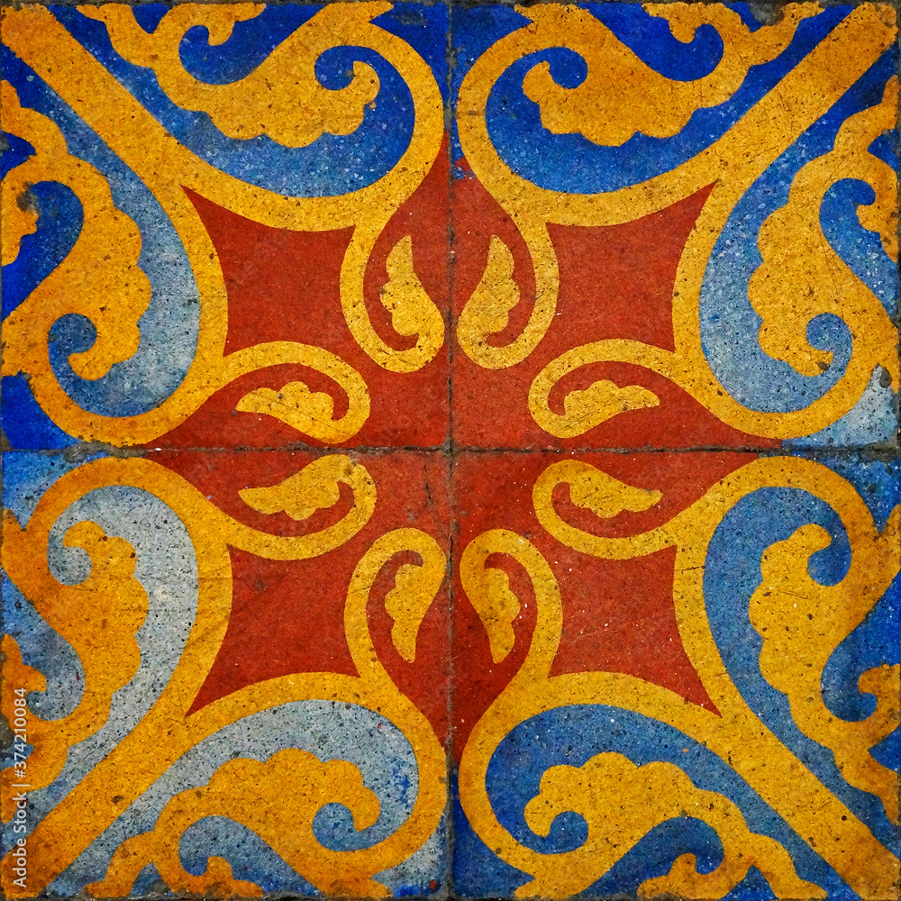 Ancient hydraulic tiles Ancient hydraulic tiles