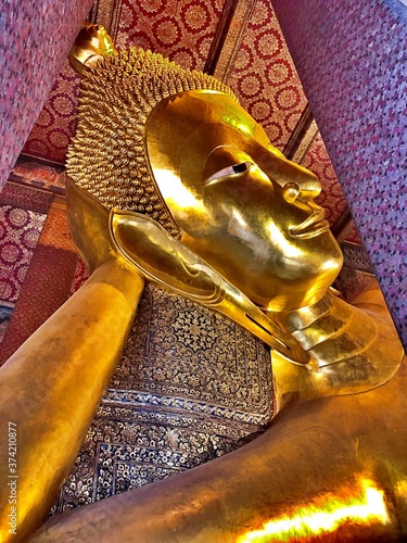 Buda Reclinado en Bangkok, Tailandia