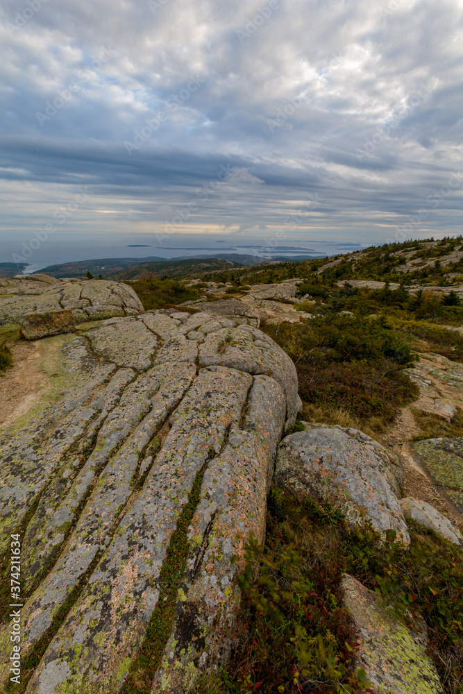 View from Cadillac Mountain, Acadia National Park, Maine