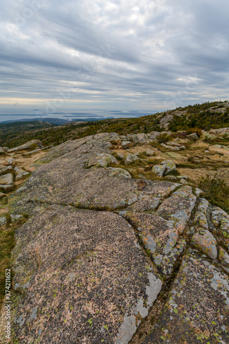View from Cadillac Mountain, Acadia National Park, Maine