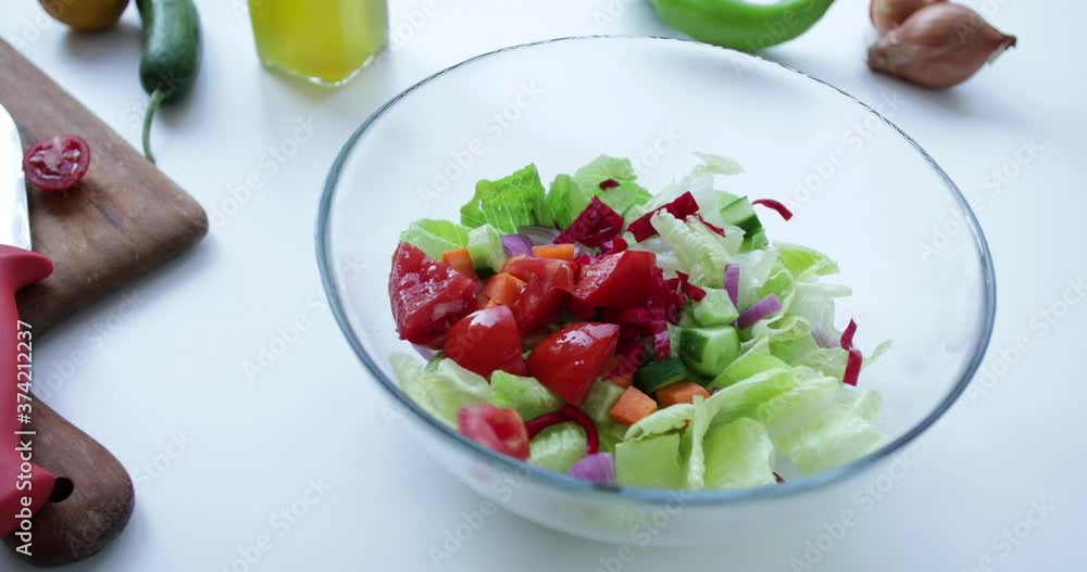 salad with beetroot and cucumber salad with beetroot and cucumber
