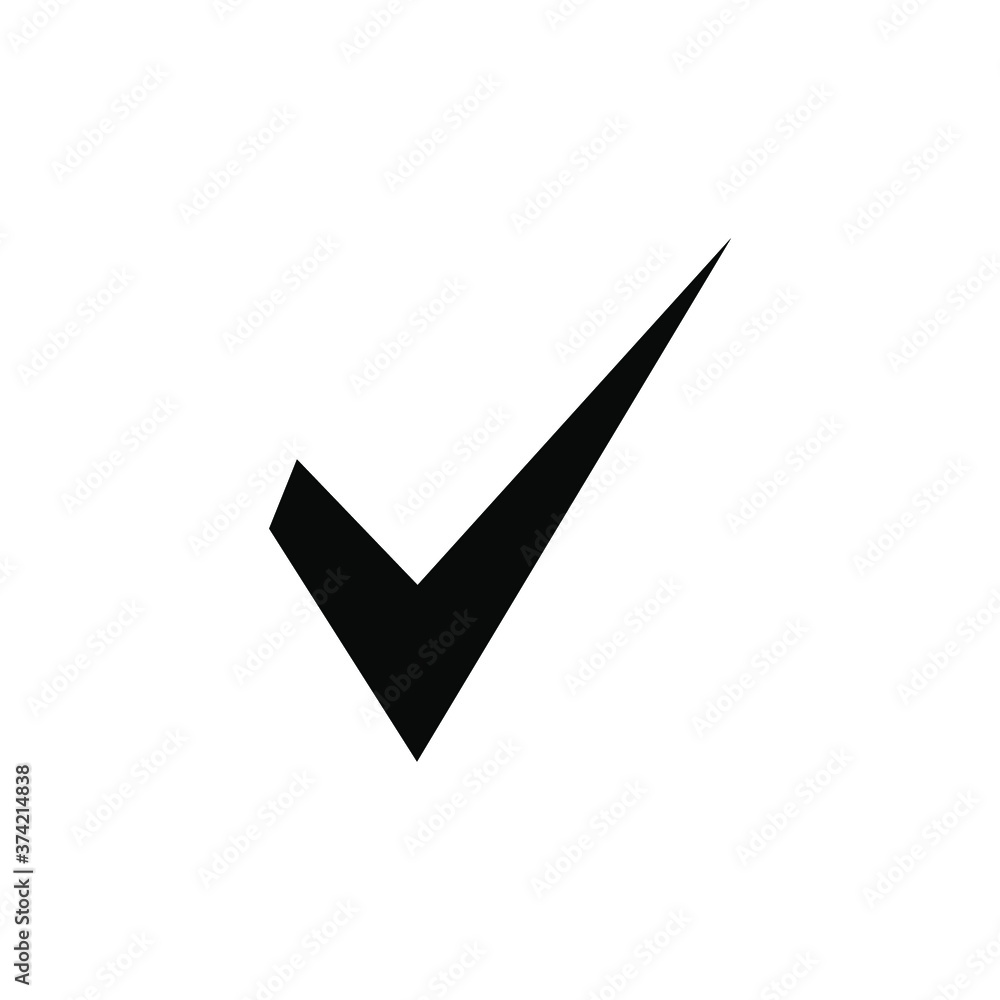 Check mark vector icons. Checklist icon symbol. Check mark vector icons. Checklist icon symbol.
