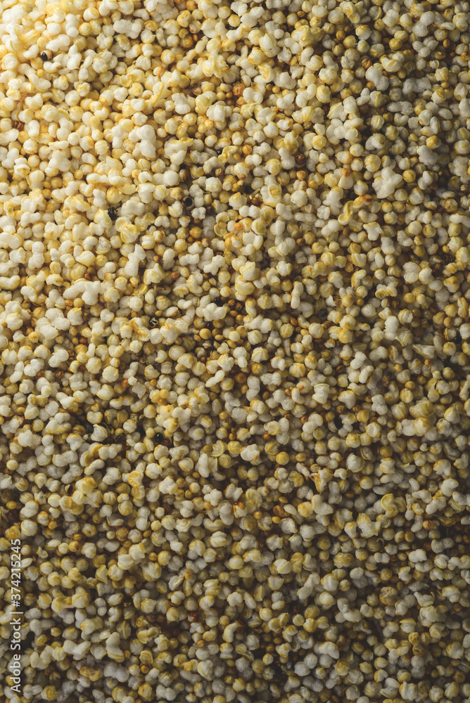 Many Amaranth seeds, top view Many Amaranth seeds, top view