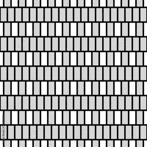 Wallpaper Mural Seamless surface pattern design with blocks. Bricks cladding wall. Rectangle slabs tessellation vector. Repeated stones ornament background. Mosaic motif. Tiles wallpaper. Digital paper. Vector art. Torontodigital.ca