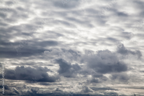 Cloudy sky texture background © Дэн Едрышов