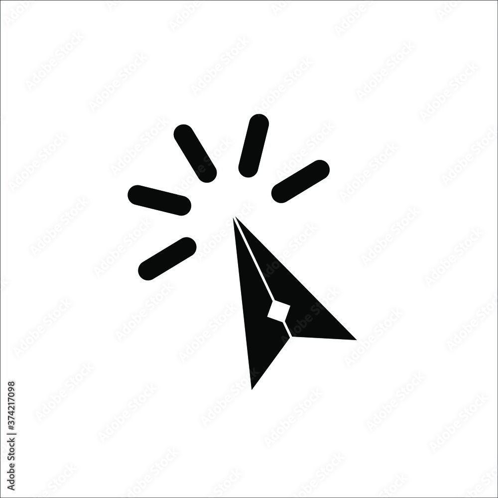 Computer mouse click cursor arrow icons set. Mouse click cursor collection. Computer mouse click cursor arrow icons set. Mouse click cursor collection.