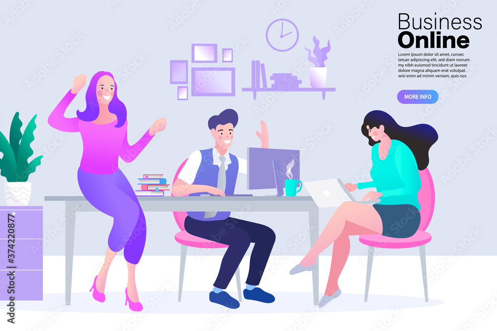young woman in office, working concept. young woman in office, working concept.