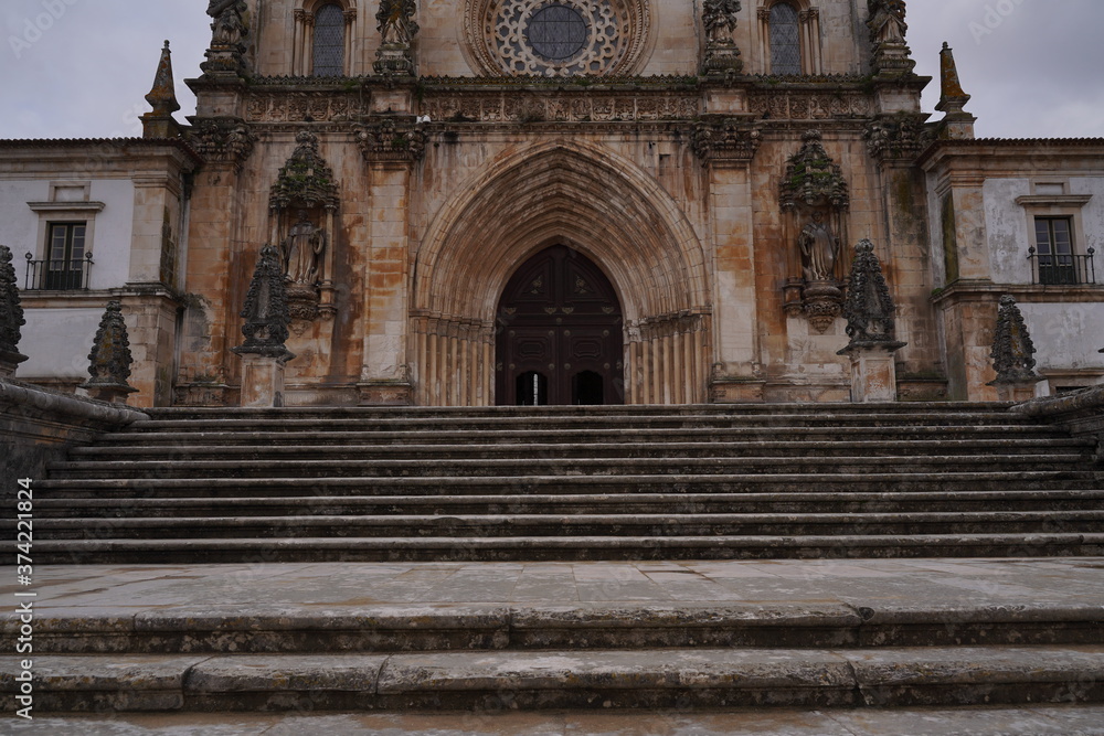 Obraz premium Alcobaca, Monastery in Portugal.. UNESCO World Heritage Site.