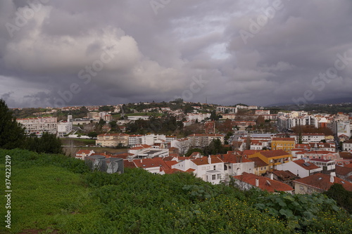 Alcobaca, village with Monastery in Portugal.. UNESCO World Heritage Site. © VEOy.com