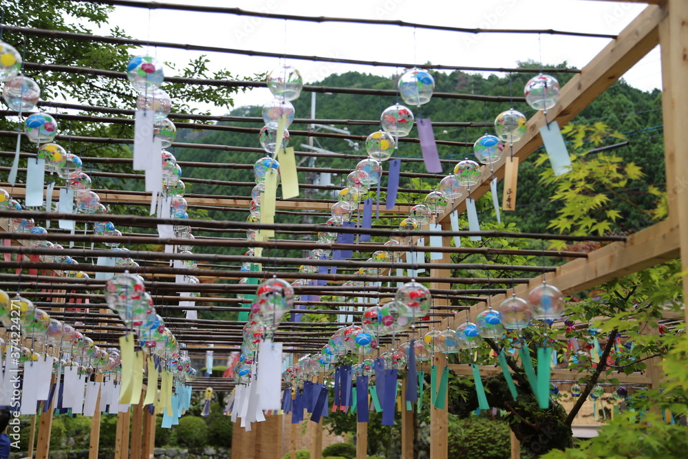 Fototapeta premium 正寿院 猪目窓