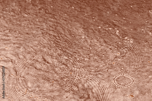 surface of rtransparent river water 