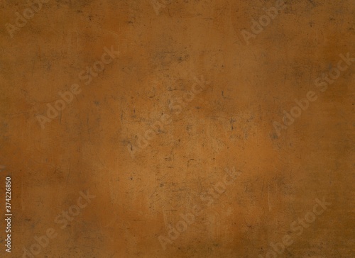 Orange  yellow paper look background. Old grunge background. Hand made texture