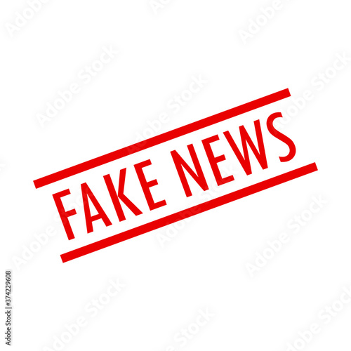 fake news icon, false speech sign, untrue news