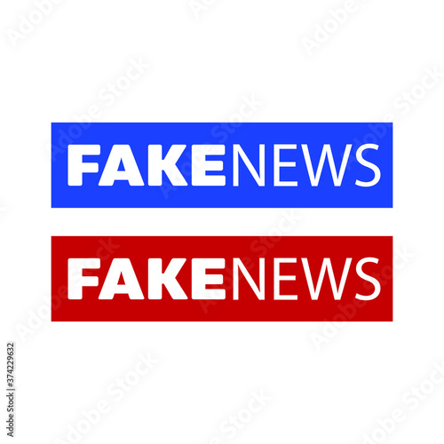 fake news icon, false speech sign, untrue news