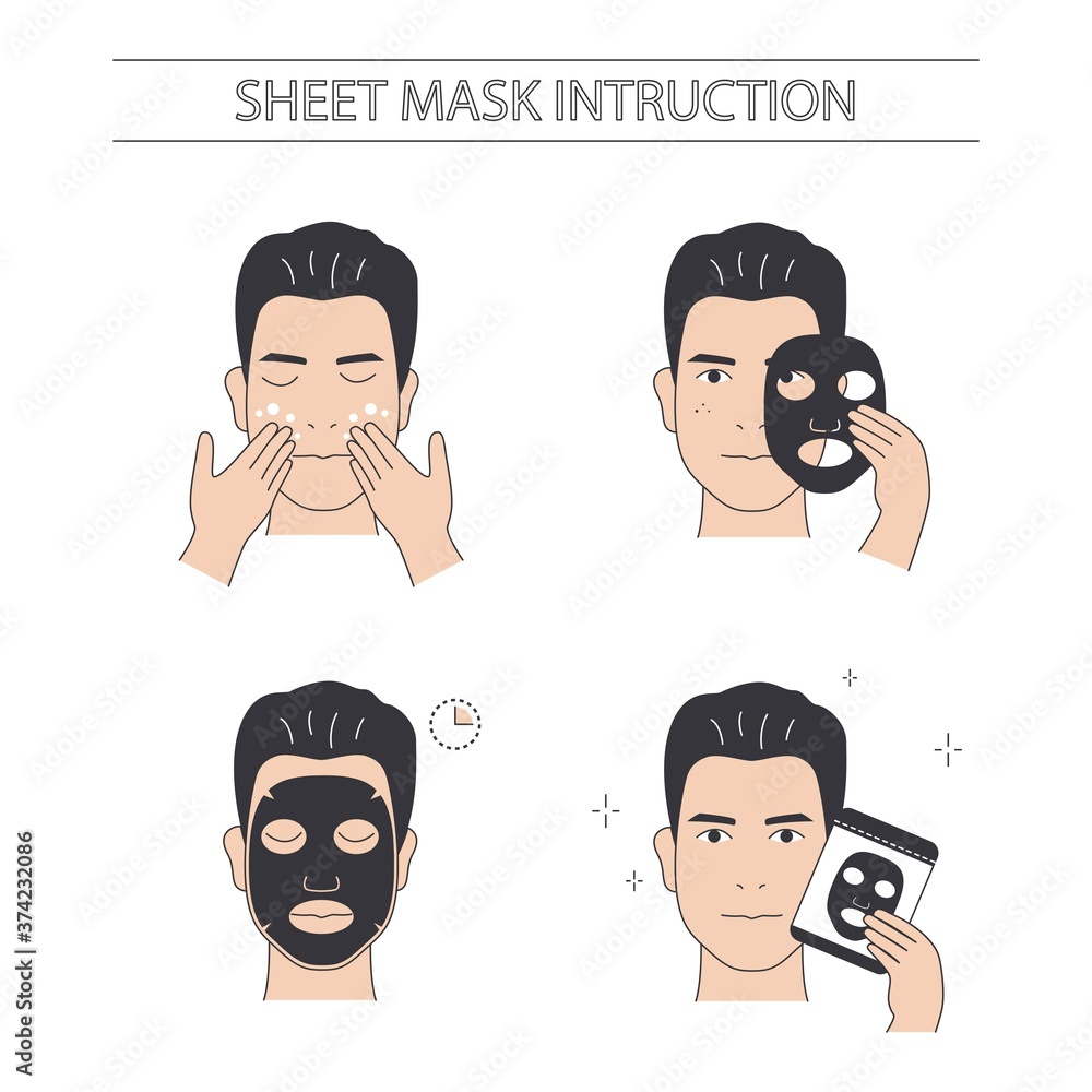 Steps for using correctly a sheet mask Steps for using correctly a sheet mask