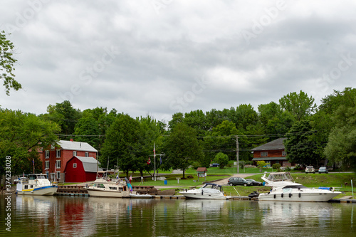 Public docks at Vergennes, Vermont