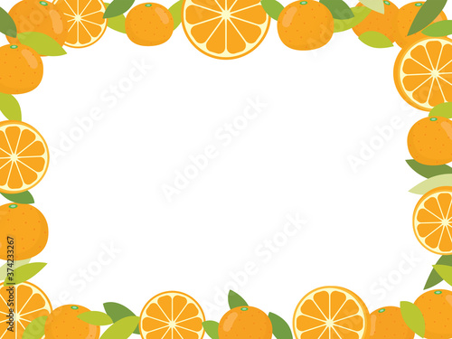 みかんのフレーム