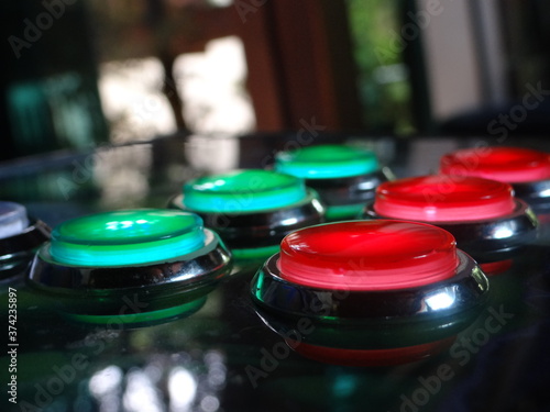 Wallpaper Mural arcade buttons Torontodigital.ca