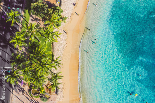 Tropical Beach in Hawaii
