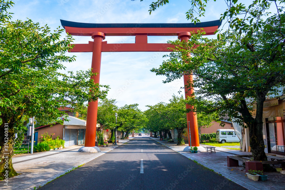 佐賀県鹿島市 祐徳稲荷神社 鳥居 佐賀県鹿島市 祐徳稲荷神社 鳥居