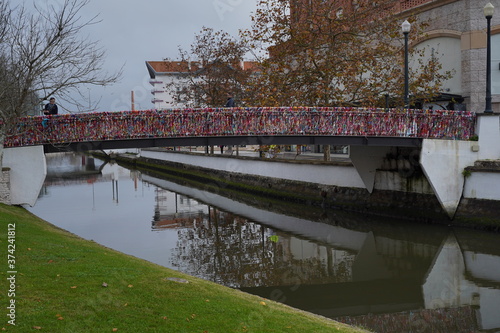 Aveiro, beautiful village of Portugal. The Venice of  Portugal.