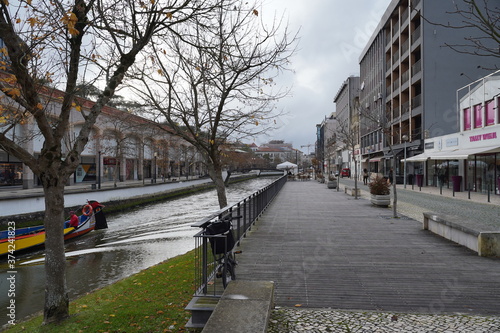 Aveiro, beautiful village of Portugal. The Venice of  Portugal.