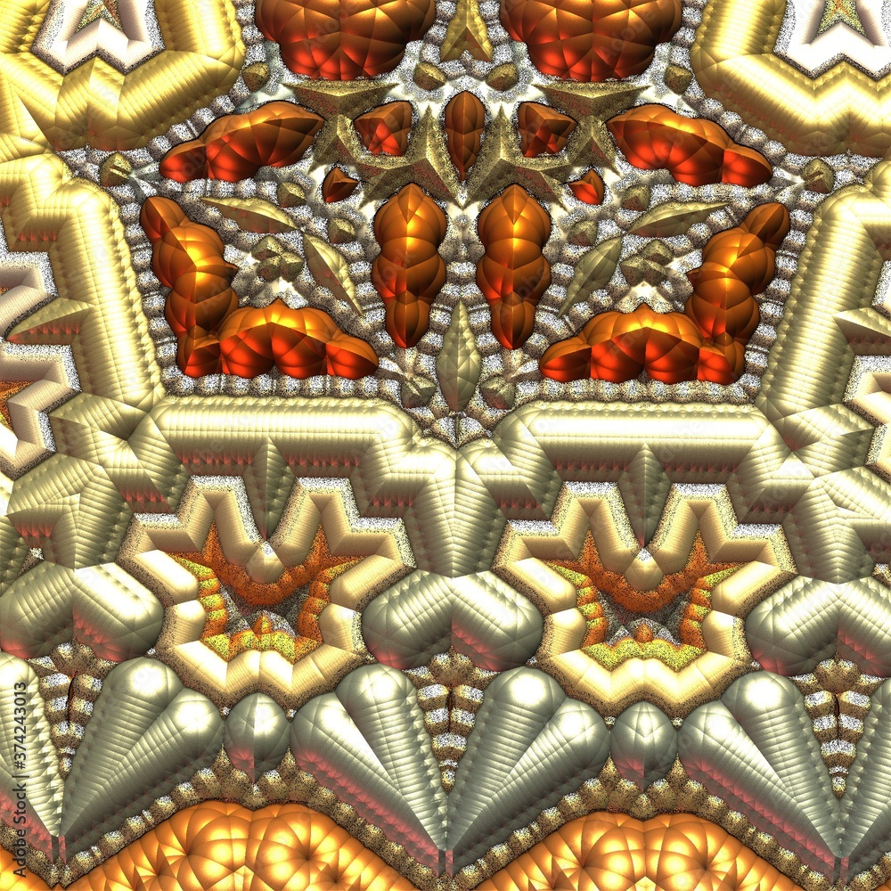 Obraz premium computer generated pattern. Suitable for banner, brochure or cover. 