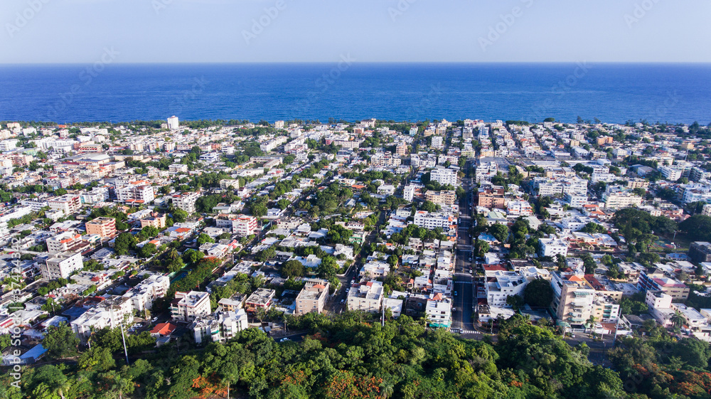Fototapeta premium fotografía de la ciudad de Santo Domingo