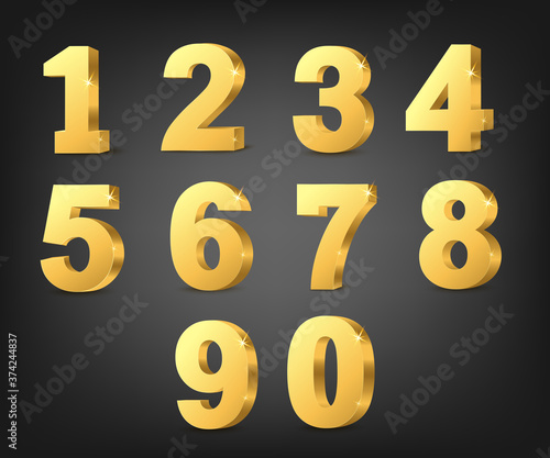 3D vector golden numbers.